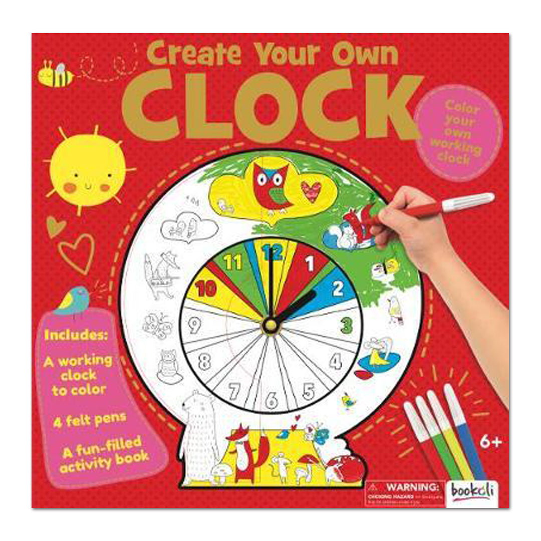 Fun Box: Create Your Own Clock - Bookoli Ltd - The English Bookshop