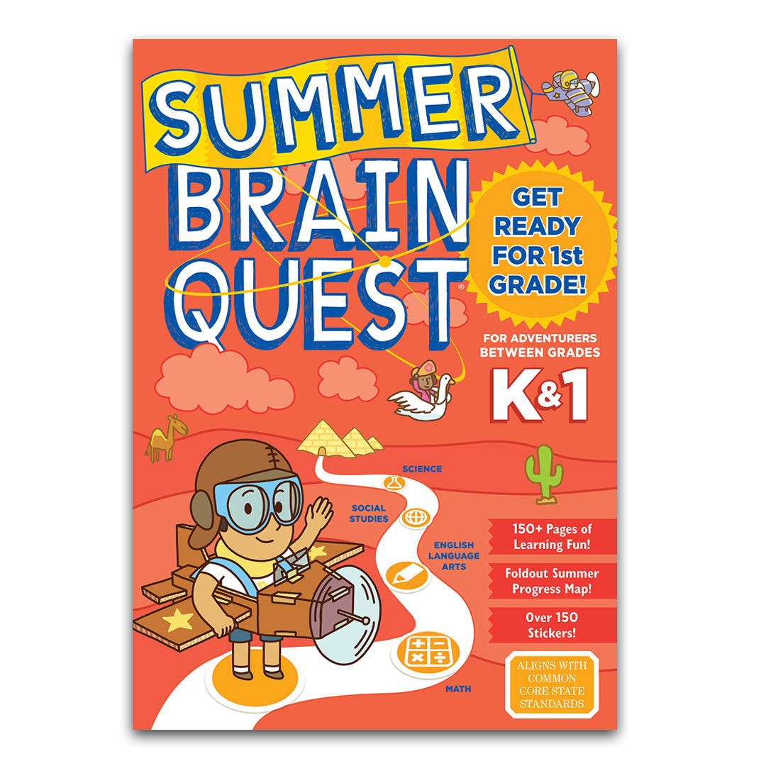 Summer Brain Quest: Between Grades K & 1 - Workman Publishing - The English Bookshop