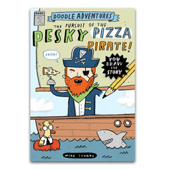 Doodle Adventures: The Pursuit of the Pesky Pizza Pirate! - Workman Publishing - The English Bookshop