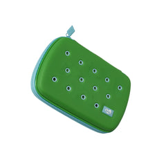 Tinc Buds Hardtop Pencil Case - Green - Tinc - The English Bookshop