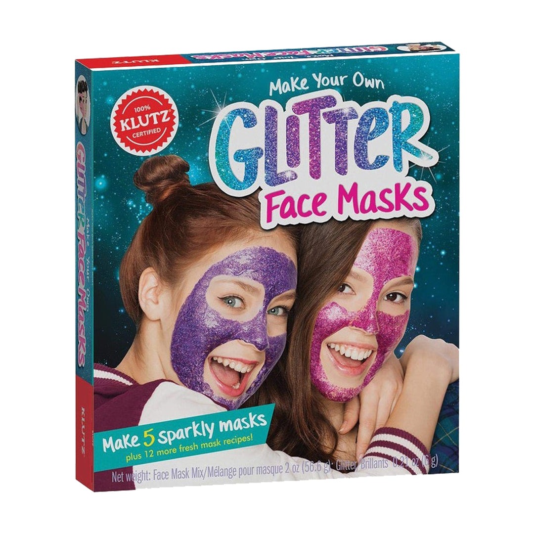 Klutz Make Your Own Glitter Face Masks - Klutz - The English Bookshop