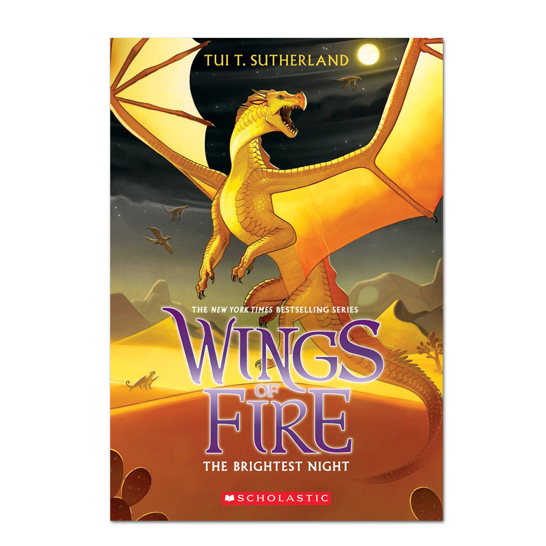 Wings of Fire Book Five: The Brightest Night, Volume 5 - T Tui Sutherland - The English Bookshop
