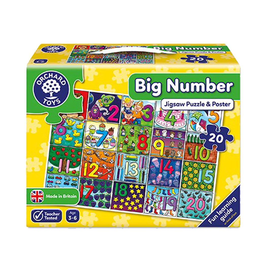 Big Number - Orchard Toys - The English Bookshop