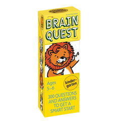 Brain Quest Kindergarten, Revised 4th Edition: 300 Questions and Answers to Get a Smart Start (Brain Quest Decks) - Workman Publishing - The English Bookshop