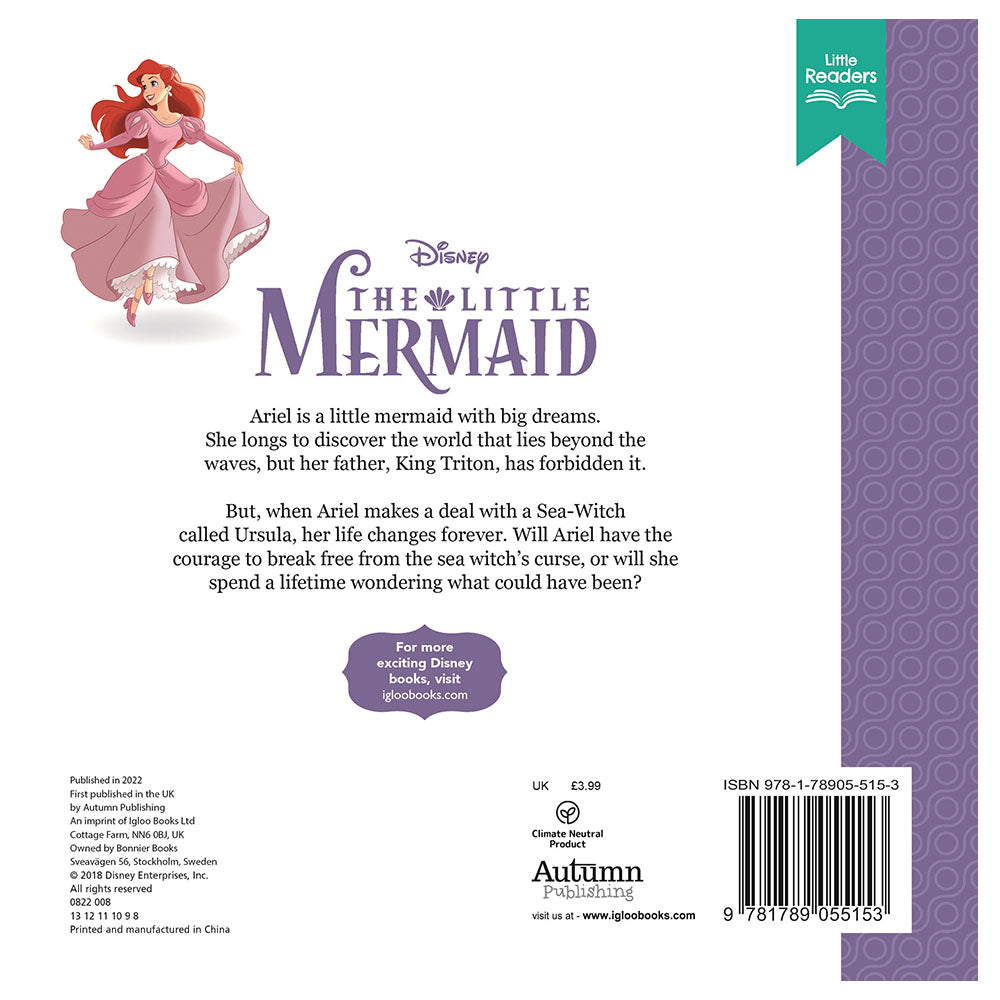 Disney Princess The Little Mermaid - The English Bookshop Kuwait