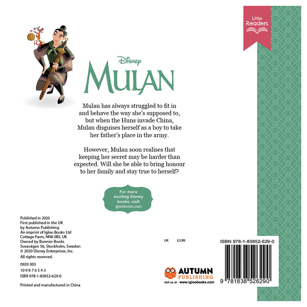 Disney Mulan (Little Readers) - The English Bookshop Kuwait